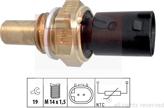 MDR EPS-1830 350 - Sonde de température, liquide de refroidissement cwaw.fr