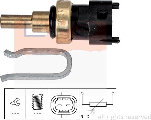 MDR EPS-1830 357 - Sonde de température, liquide de refroidissement cwaw.fr