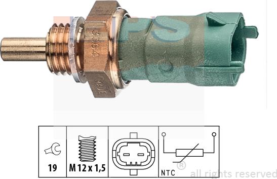 MDR EPS-1830 364 - Capteur, température de carburant cwaw.fr