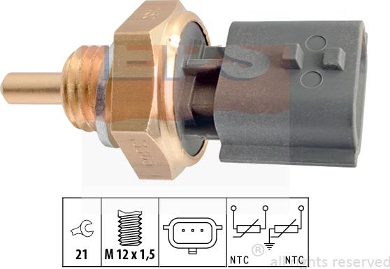 MDR EPS-1830 365 - Sonde de température, liquide de refroidissement cwaw.fr