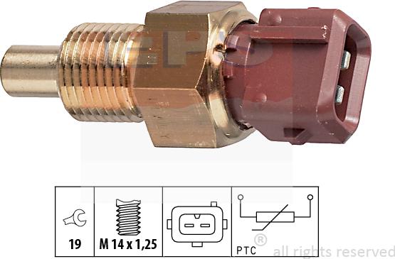 MDR EPS-1830 308 - Sonde de température, liquide de refroidissement cwaw.fr