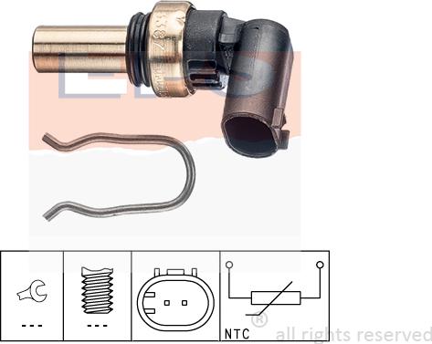 MDR EPS-1830 387 - Sonde de température, liquide de refroidissement cwaw.fr