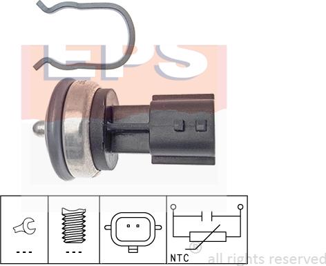 MDR EPS-1830 337 - Sonde de température, liquide de refroidissement cwaw.fr