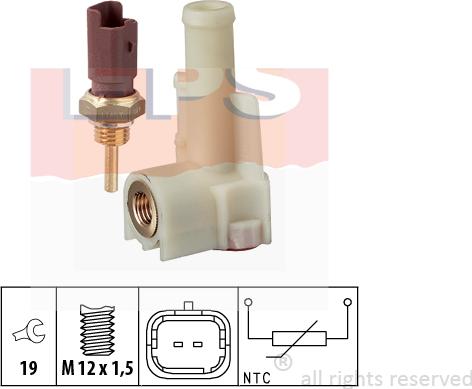 MDR EPS-1830 326K - Sonde de température, liquide de refroidissement cwaw.fr