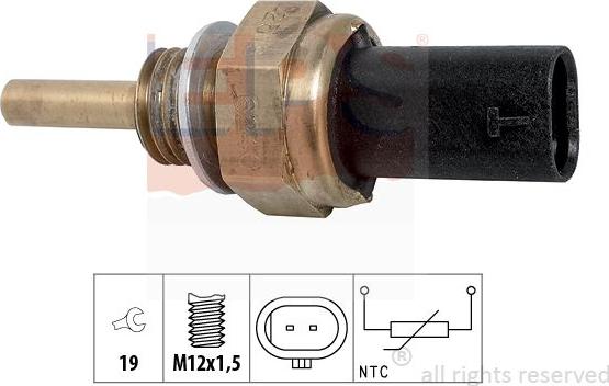 MDR EPS-1830 379 - Sonde de température, liquide de refroidissement cwaw.fr