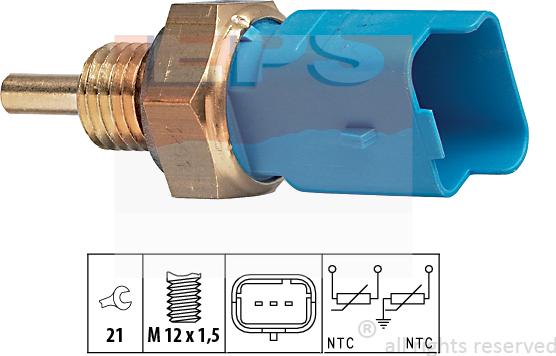 MDR EPS-1830 291 - Sonde de température, liquide de refroidissement cwaw.fr