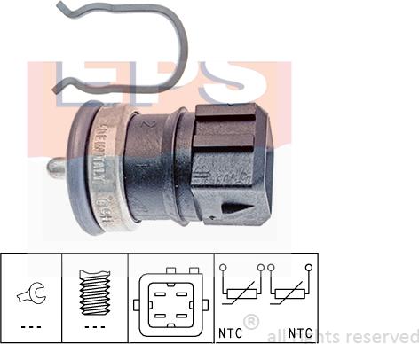 MDR EPS-1830 251 - Sonde de température, liquide de refroidissement cwaw.fr