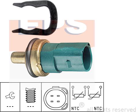 MDR EPS-1830 258 - Sonde de température, liquide de refroidissement cwaw.fr