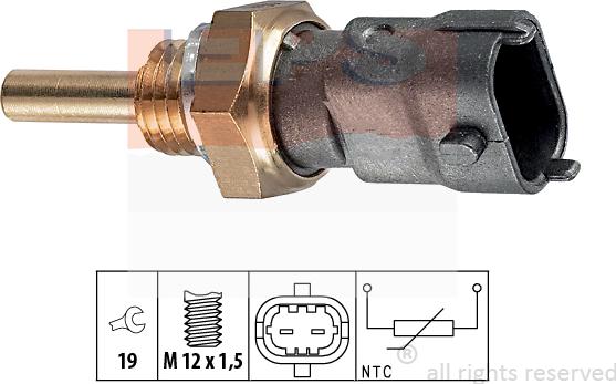 MDR EPS-1830 264 - Sonde de température, liquide de refroidissement cwaw.fr