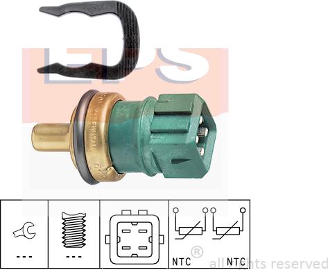 MDR EPS-1830 260 - Sonde de température, liquide de refroidissement cwaw.fr