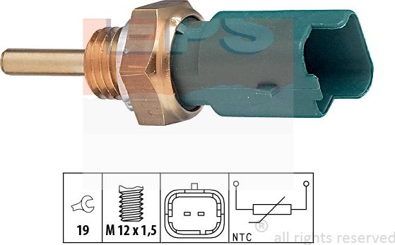 MDR EPS-1830 261 - Sonde de température, liquide de refroidissement cwaw.fr