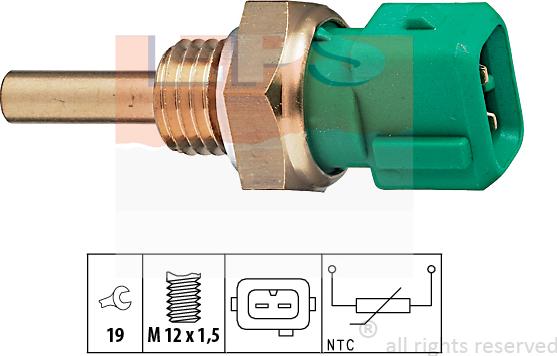 MDR EPS-1830 211 - Sonde de température, liquide de refroidissement cwaw.fr