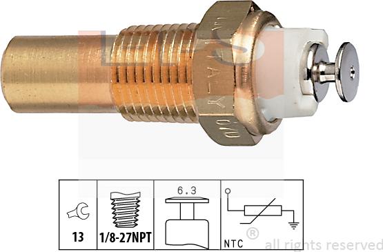 MDR EPS-1830 235 - Sonde de température, liquide de refroidissement cwaw.fr