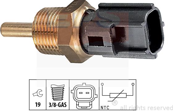 MDR EPS-1830 230 - Sonde de température, liquide de refroidissement cwaw.fr