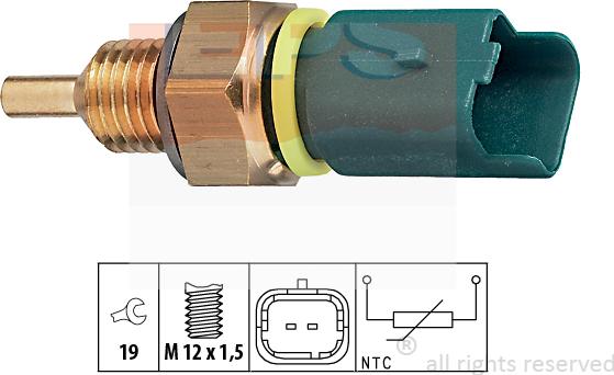 MDR EPS-1830 276 - Sonde de température, liquide de refroidissement cwaw.fr