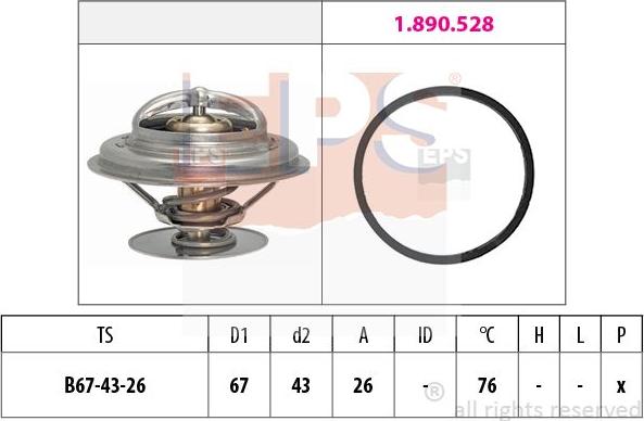 MDR EPS-1879 996 - Thermostat d'eau cwaw.fr