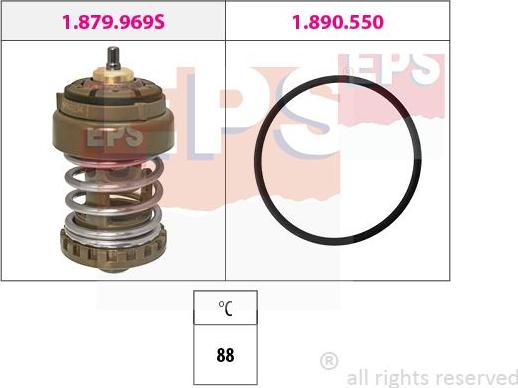 MDR EPS-1879 969 - Thermostat d'eau cwaw.fr