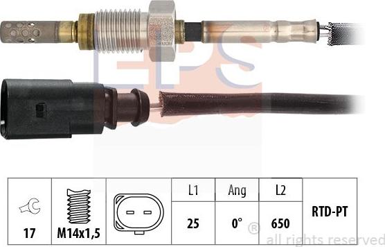 MDR EPS-1220 049 - Capteur, température des gaz cwaw.fr