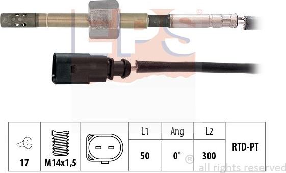 MDR EPS-1220 146 - Capteur, température des gaz cwaw.fr