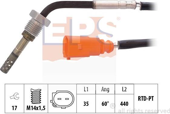 MDR EPS-1220 276 - Capteur, température des gaz cwaw.fr