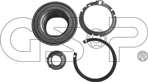 MDR GSP-GK3638 - Kit de roulements de roue cwaw.fr