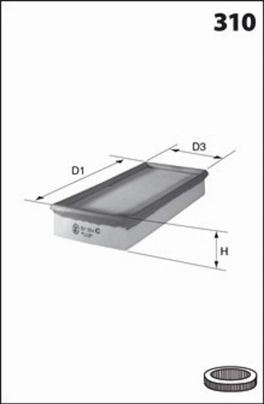 Mecafilter 200 - Filtre à air cwaw.fr