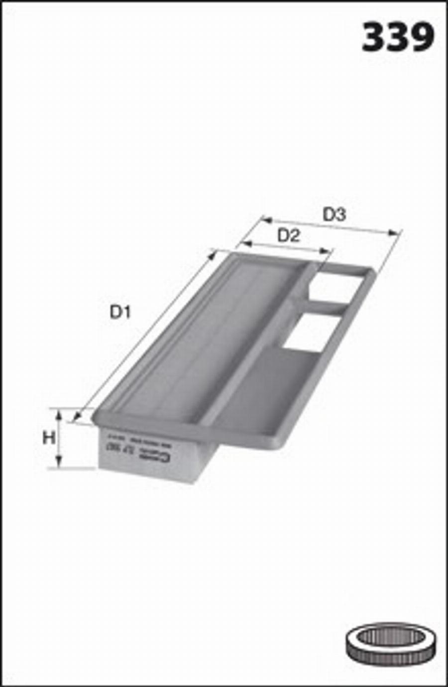 Mecafilter 215 - Filtre à air cwaw.fr