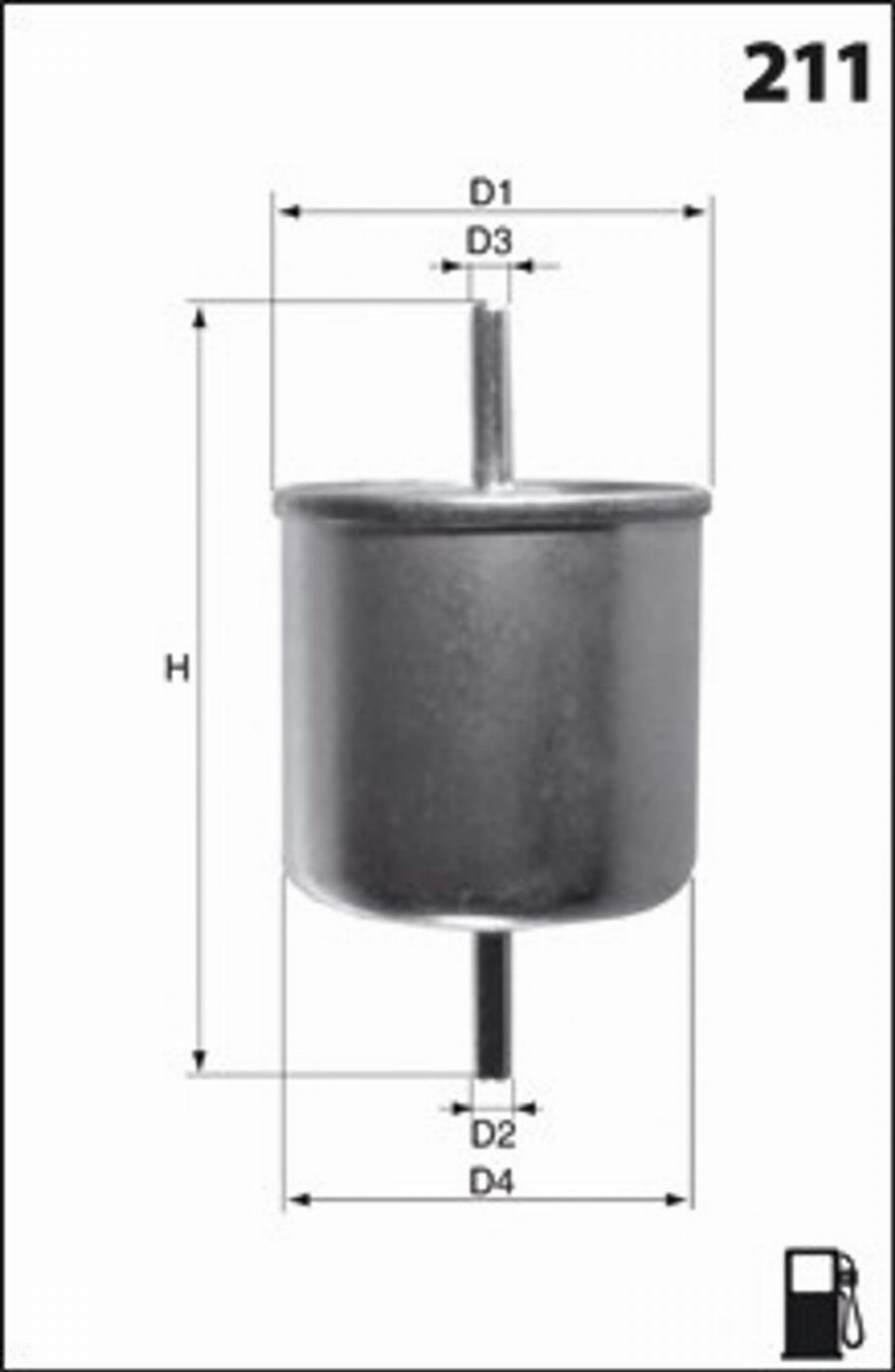 Mecafilter E10 - Filtre à carburant cwaw.fr