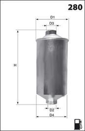 Mecafilter ELE6031 - Filtre à carburant cwaw.fr