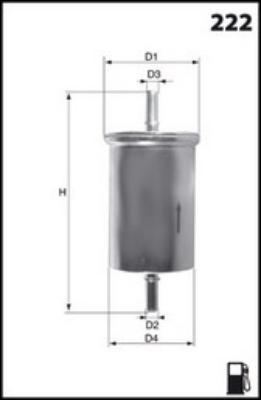 Mecafilter ELE - Filtre à carburant cwaw.fr