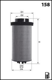 Mecafilter ELG5517 - Filtre à carburant cwaw.fr