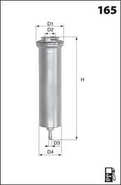 Mecafilter ELG5721 - Filtre à carburant cwaw.fr