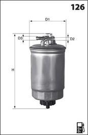 Mecafilter ELG5276 - Filtre à carburant cwaw.fr