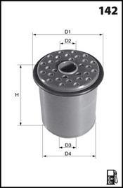 Mecafilter ELG5455 - Filtre à carburant cwaw.fr