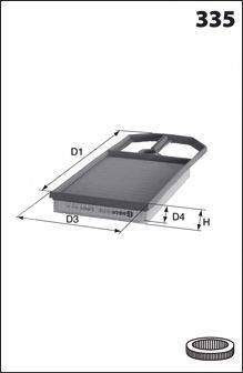 Mecafilter ELP9210 - Filtre à air cwaw.fr