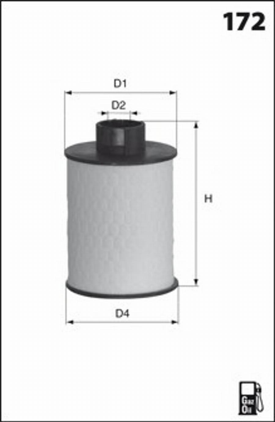 Mecafilter G50 - Filtre à carburant cwaw.fr