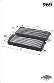 Mecafilter JKR7171 - Filtre, air de l'habitacle cwaw.fr