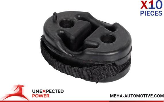 MEHA AUTOMOTIVE MH12221K - Support, silencieux cwaw.fr