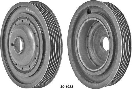 MEHA AUTOMOTIVE MHK60059 - Poulie, vilebrequin cwaw.fr