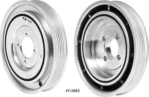 MEHA AUTOMOTIVE MHK60050 - Poulie, vilebrequin cwaw.fr