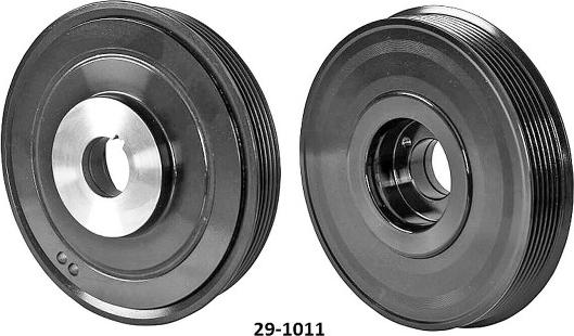 MEHA AUTOMOTIVE MHK60051 - Poulie, vilebrequin cwaw.fr