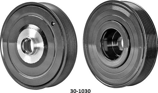 MEHA AUTOMOTIVE MHK60061 - Poulie, vilebrequin cwaw.fr