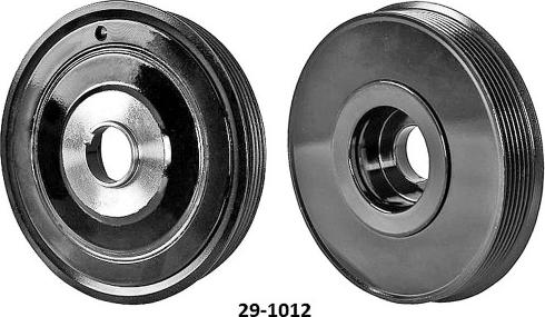 MEHA AUTOMOTIVE MHK60012 - Poulie, vilebrequin cwaw.fr