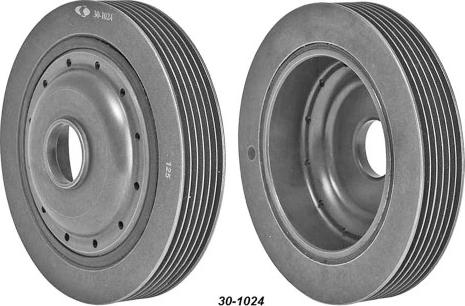 MEHA AUTOMOTIVE MHK60086 - Poulie, vilebrequin cwaw.fr