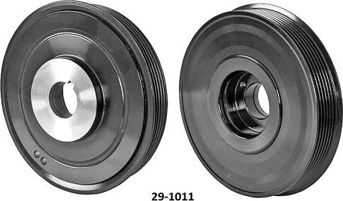 MEHA AUTOMOTIVE MHK60030 - Poulie, vilebrequin cwaw.fr