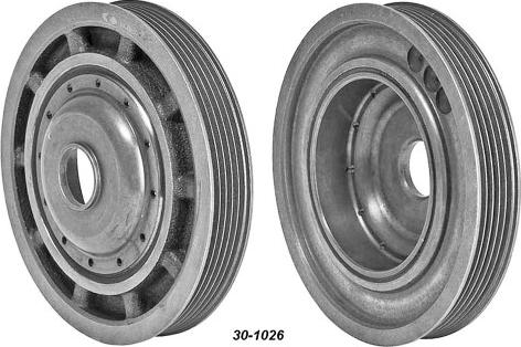 MEHA AUTOMOTIVE MHK60020 - Poulie, vilebrequin cwaw.fr