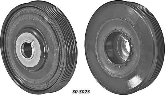 MEHA AUTOMOTIVE MHK60022 - Poulie, vilebrequin cwaw.fr