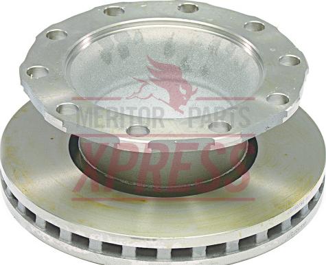 Meritor MBR9008 - Disque de frein cwaw.fr