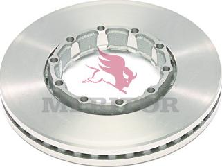 Meritor MBR5140 - Disque de frein cwaw.fr