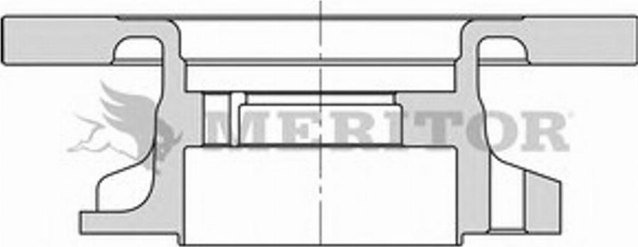 Meritor MBR6009 - Disque de frein cwaw.fr